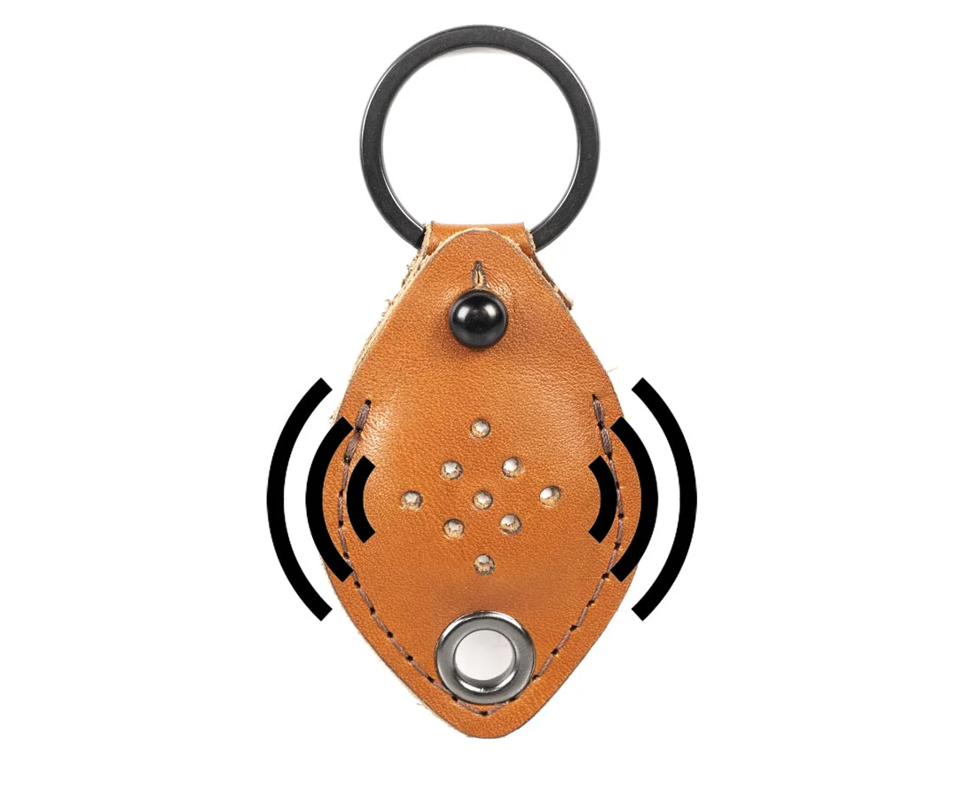 AirTag Leather Keychain - Image 3