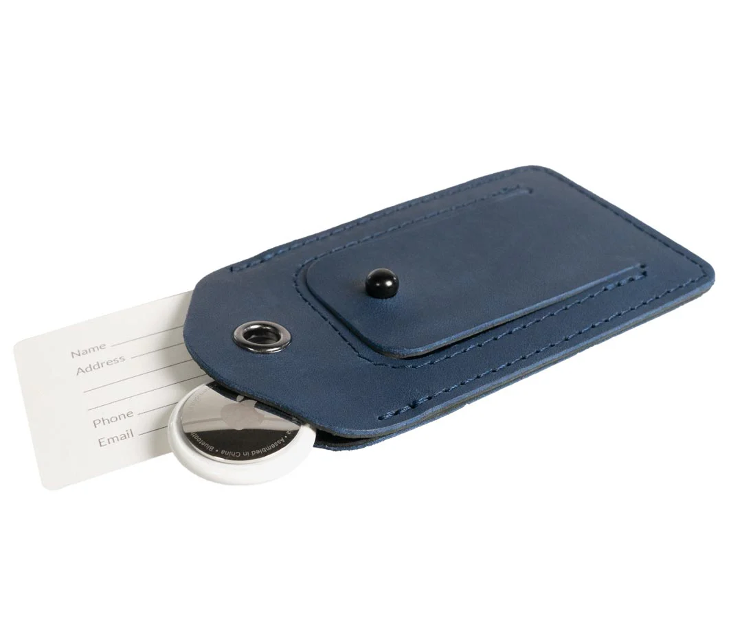 AirTag Leather Luggage Tag - Image 4