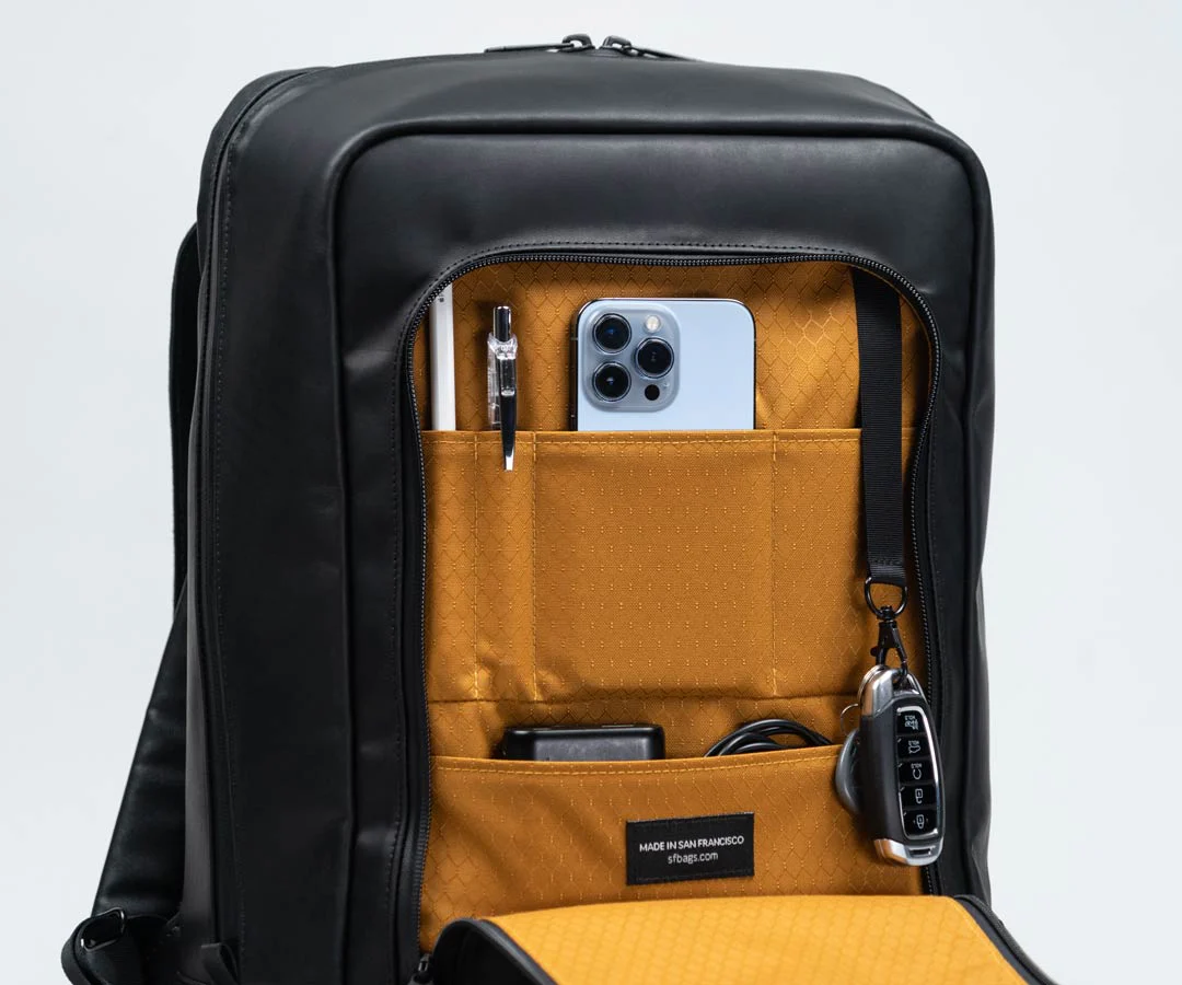 Bowery Leather Backpack - Image 5