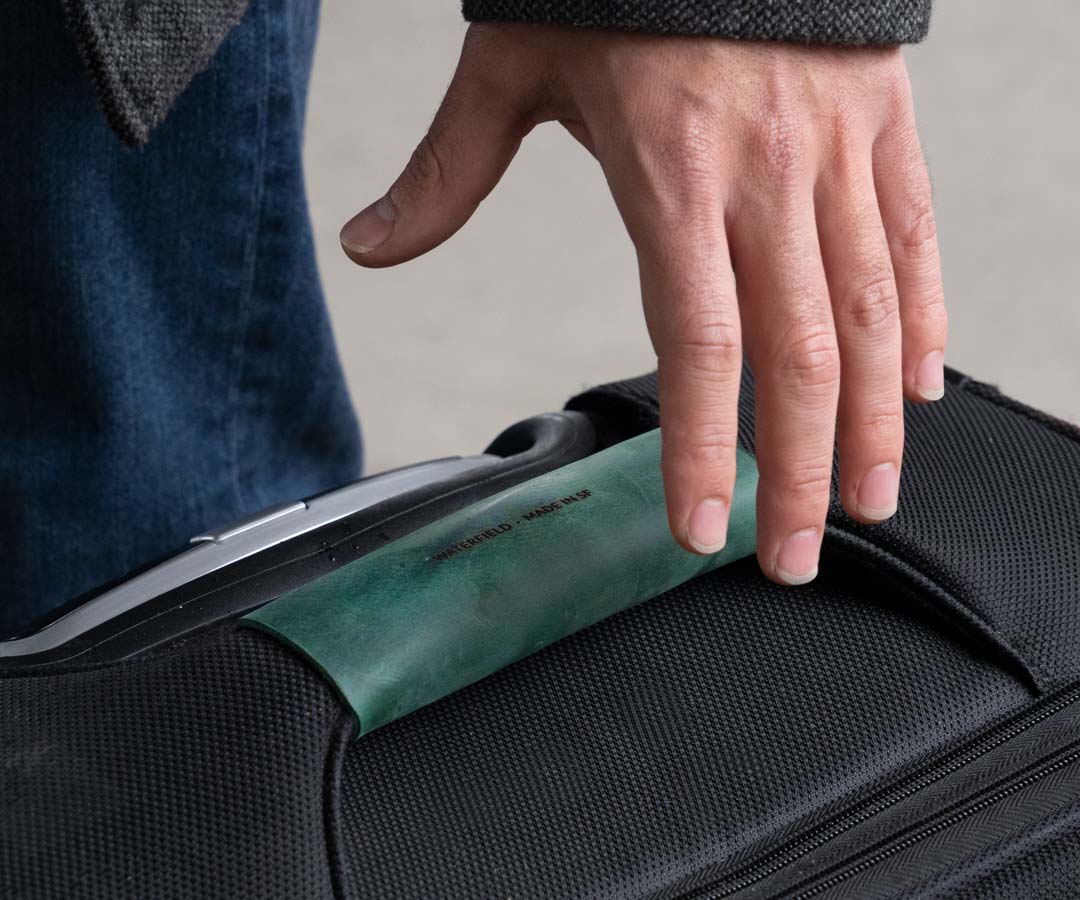 Leather Luggage Handle Wrap - Image 4