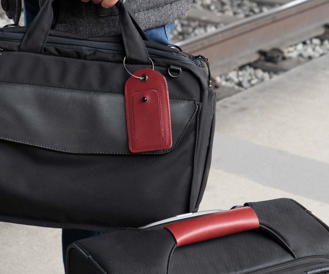 Leather Luggage Handle Wrap - Image 5